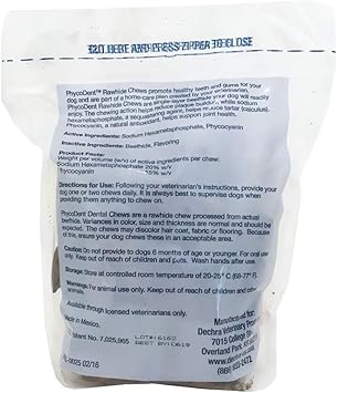 phycodent rawhide chews