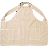 hedley &amp; bennett Smock - Professional Chef Smock with Pockets &amp; Cross Back Straps for Cooking &amp; Grilling - Kitchen Aprons