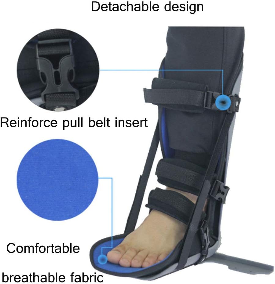 MOXIN Ankle Joint Brace, Plantar Fasciitis Night Splint, Achilles Tendonitis Resting Splint for Optimal Foot Positioning, Internal and External Valgus Fixation