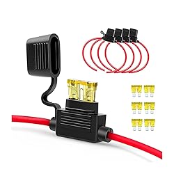 5PCS Inline Fuse Holder, 10/12/14 AWG Gauge Copper