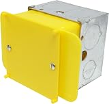 Sockitz Splatez SPZ170 1 Gang Back Box Protector Plaster Guard New Build view 3
