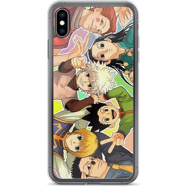 Amazon Com Merasri Compatible With Iphone 11 X Xs Case Hisoka Gon Killua Pika Leo Photo Group Hunters Japan Action Anime Pure Clear Phone Cases Cover
