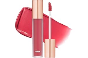 BBI@ BBIA BBIA Last Velvet Tint - Soft & Creamy Matte Finish Lip Stain, Blur Effect with Velvety Texture, Long-Lasting, High Pigment, Lightweight, Non-Drying, Vegan, Korean Lip Makeup (V18 MORE CHEERFUL)