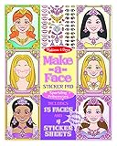 Melissa & Doug Make-a-Face Sticker Pad: Sparkling