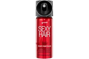 SexyHair Big Root Pump Plus Volumizing Spray Mousse, Volume with High Hold, Up to 72 Hour Humidity Resistance