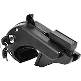 Bikegear Raised Side Rail Foot Pack- Will Fit Thule Aeroblade, Wingbar,Square Bar (4 Pack) (Only Raised Rail Feet Included)(Load Bars not Included) | Will fit Vehicles with Raised Side Rails