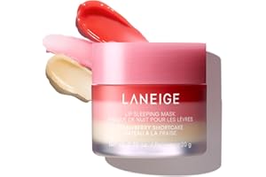 LANEIGE Lip Sleeping Mask: Nourish, Hydrate, Vitamin C, Murumuru & Shea Butter, Antioxidants, Flaky, Dry Lips