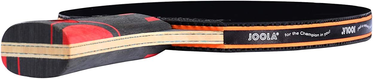 JOOLA Infinity Overdrive - Professional Performance Ping Pong Paddle with Carbon Kevlar Technology - Black Rubber on Both Sides - Competition Table Tennis Racket for Advanced Training - Extreme Speed : Sports & Outdoors
