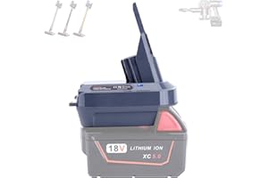 SWIDAN for Dyson V8 Battery Adapter for Milwaukee M18 18V Battery Convert to for Dyson V8 SV10 Animal Motorhead Handheld Vacuum Cleaner Converter (only Adapter)