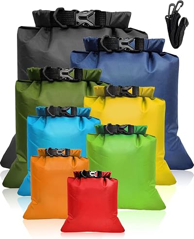 Victoper Waterproof Dry Bag Set 8 Pcs 12L 10L 8L 5L 3.5L 3L 2.5L 1.5L
