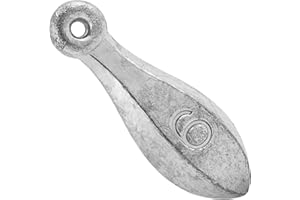 Dr.Fish Bank Sinkers Lead Fishing Weights, 1-32oz/2LB, Freshwater Catfishing Weights River Channel Surf Fishing Saltwater