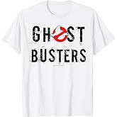 Ghostbusters Static Logo Text T-Shirt