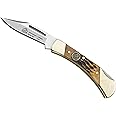 SGB Puma Gentleman Brown Jigged Bone Folding Pocket Knife