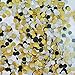 Confetti Circles 1/2 Inch Small 3 8000 Plus Circles Black Gold and Silver
