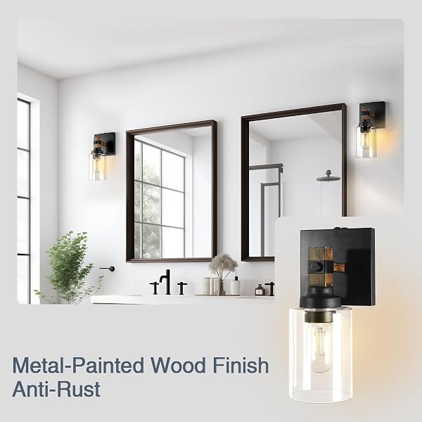 FLORESITA BATTERY OPERATED WALL SCONCE 2-PACK FARMHOUSE RECHARGEABLE WALL LAMP SET OF TWO NO WIRED REQUIRED, EASY INSTALL CORDLESS FOR BEDROOM BATHROOM LIVINGROOM NO REMOTE