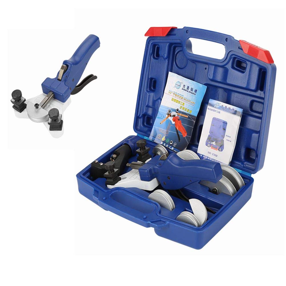 Tube Bender Set, WK-666 5-12mm Pipe Benders Copper Pipe Refrigeration Bender Manual Refrigeration Tools Kit Used in Air Conditioning and Ventilation Systems