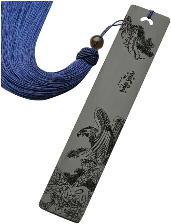 Chinese Style Bookmark Wooden Retro Bookmark Student