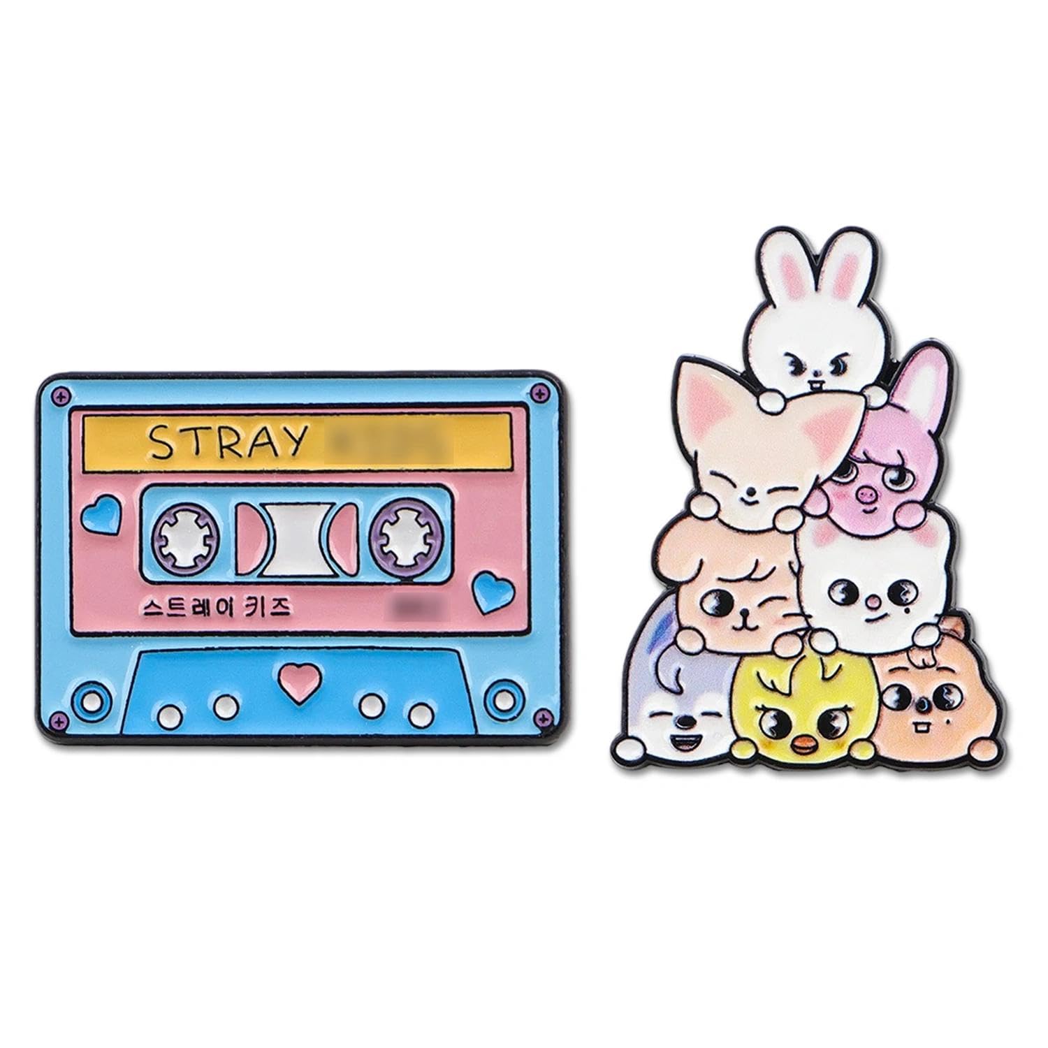 2 PCS Strays Pin Badges, Cartoon Enamel Pin Badges for Dressing up, Funny Pins Badges for KidS, Daughter, Teenager, Fan, Enthusiasts