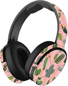MightySkins Skin Compatible with Skullcandy Hesh 3 Wireless Headphones - Cactus Garden | Protective, Durable, and Unique Vinyl wrap Cover | Easy to Apply, Remove, and Change Styles | Made in The USA