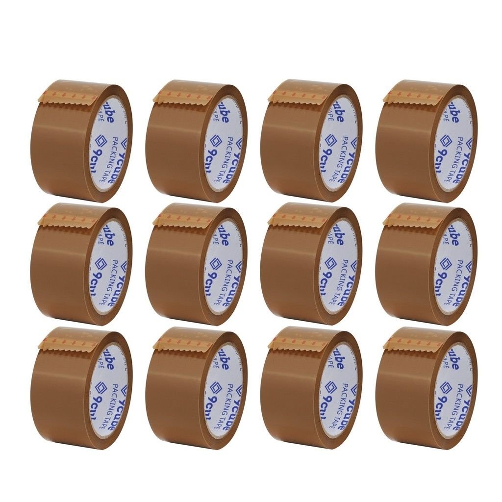 48mm x 66M 9Cube Strong Heavy Duty and Secure Adhesive Tape for Large
