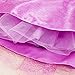 JiaDuo Girls New Princess Party Costume Long Dress Up 130 Purple