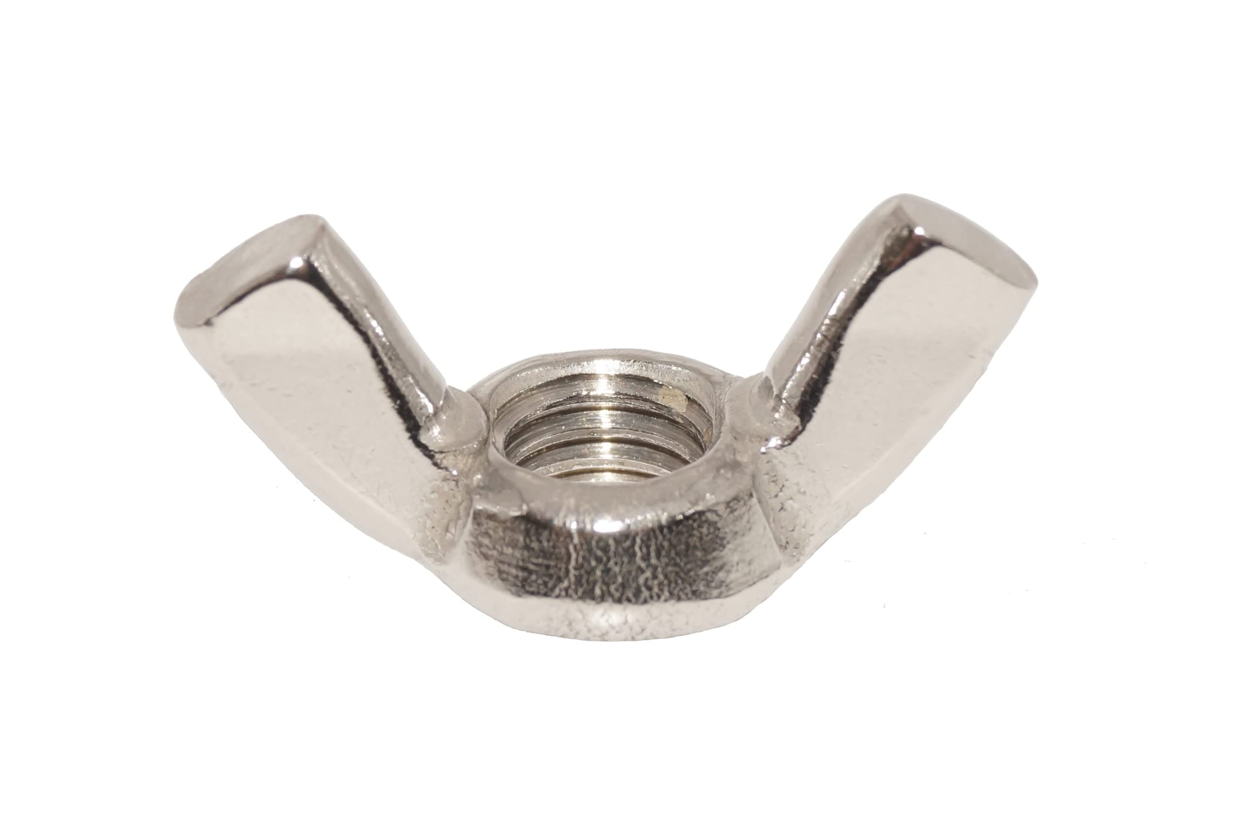 Wing Nuts M5 American Shape with Angular Wings Similar to DIN 315 A2 Stainless Steel Pack of 100