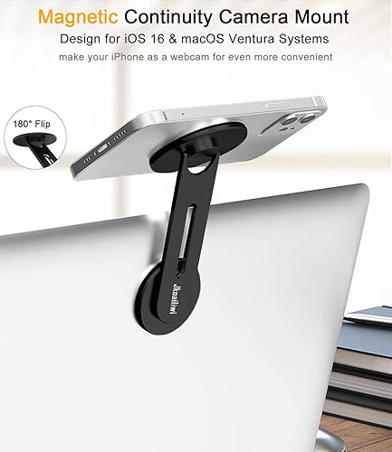 Jkoailiwi Adjustable Continuity Camera Mount for Desktop Monitor