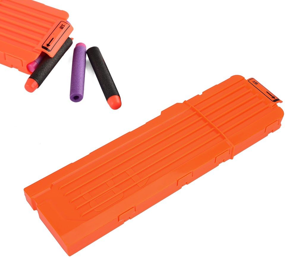 YHG Soft Bullet Clip, Foam Bullet Clip, Toy Gun Clip Holds 18 Bullets