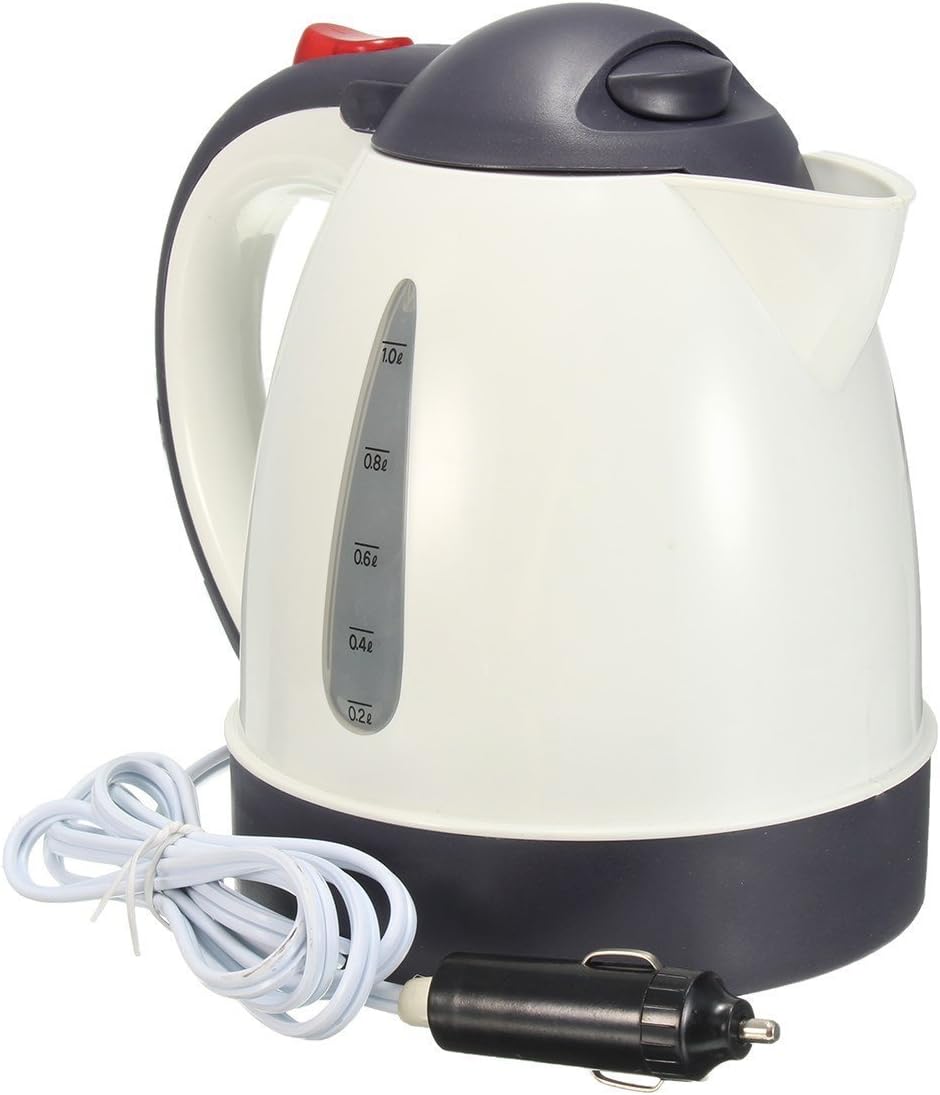 1000ml Truck Portable Water Heater Travel Mains Kettle Auto 24V for Tea Coffee by Wanstar