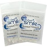 2 Packages of Billy Bob Replacement Thermal Adhesive Fitting Beads for Fake Teeth