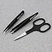 Etereauty Tweezers Set, Professional Stainless Steel Eyebrows Tweezer Sets, Pack of 3