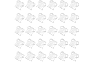 30pcs Nailer Guns No Mar Tips, Transparent 18 Gauge Nail Gun Tips Compatible with N558471 N569446 Models