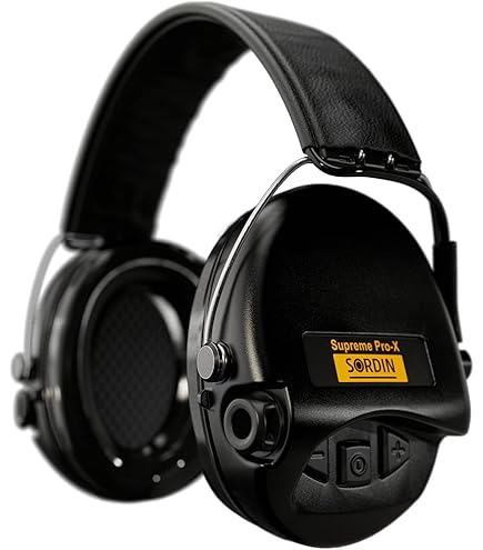 Sordin Supreme PRO X - Noise Reduction Safety Ear Muffs