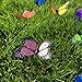 Butterfly Garden Ornaments & Patio Stakes Butterflies Plant Picks 12 Pcs Set