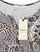 Bebonnie Womens Tops, Ladies Summer Tee Shirt Tunics Tops Pleated Casual Henley Shirts Brown L