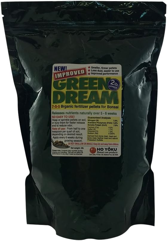 BonsaiOutlet Bonsai Tree Fertilizer Green Dream Organic