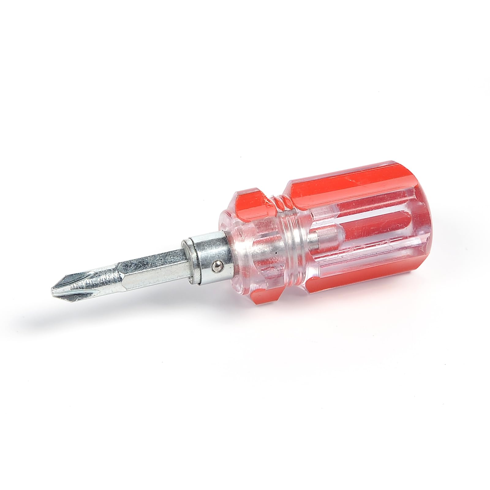 Mini Stubby Screwdriver Dual-Purpose Screwdriver Reversible Small Compact Hand Tools for Repair Works (Type-B)