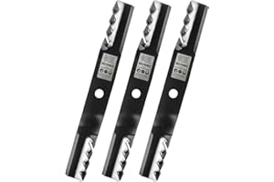 KOLTRUNEX Mower Blades for 60" Kubota K5371-34330, K5371-34340, K5371-99020, K5371-99040, RCK60B-23BX, BX24 3PCS