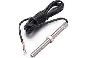 Knowtek MSP6731 3/8-24 UNF Generator Magnetic Pickup Engine Speed Sensor, Flying Leads, Automotive, Electrical