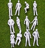 P50B 100pcs Model Trains 1:50 Scale WHITE Figures O