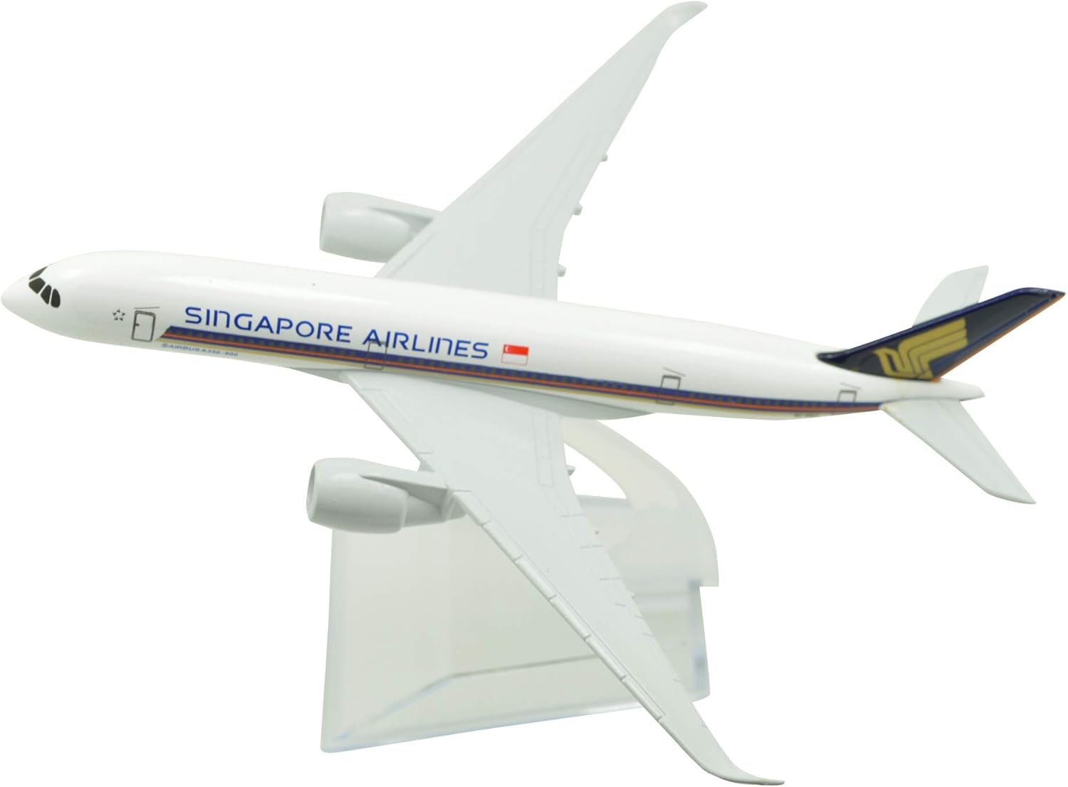 値下げ！AIRBUS エアバス　航空機メタルモ　デル　レア　非売品　1/400 1:400 16cm Airbus A350 Singapore Airlines Metal Airplane
