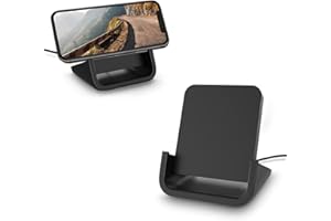 YW YUWISS Wireless Charger YUWISS Wireless Charging Stand Cordless Charger 10/7.5/5W Compatible with iPhone 14 13 12/12 /11Pro Max/XR/XS Max/XS/X/8/8Plus Galaxy S22/S21/S9/S9+/S8/S8+ Note