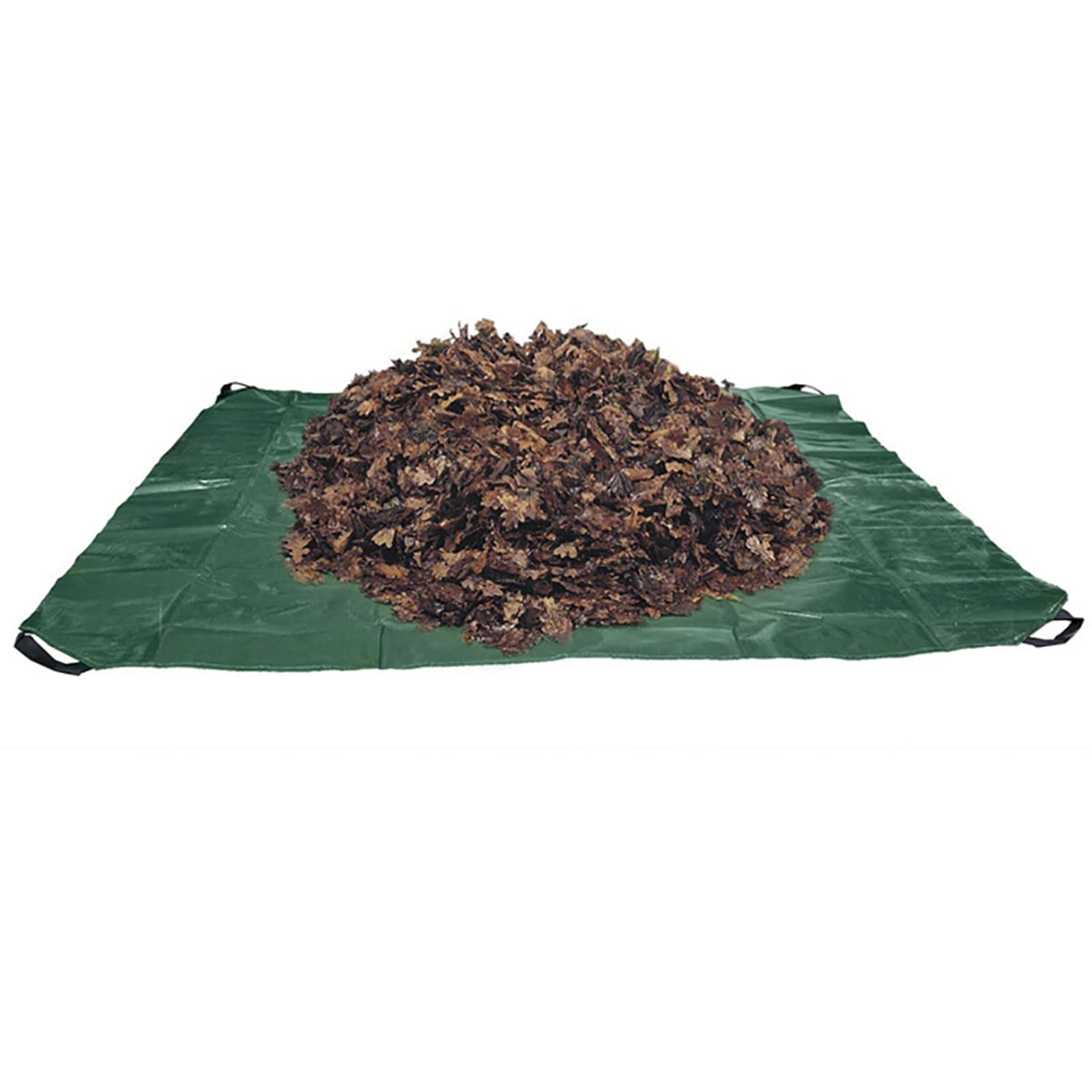 BFYDOAA Garden Leaf Tarp Heavy Duty Garden Tarp Sheet With Handles Green Tarpaulin Sheets Waterproof,Washable,Tear Proof Lawn Yard Garden Waste Bag