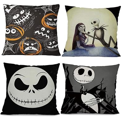 horror throw pillows