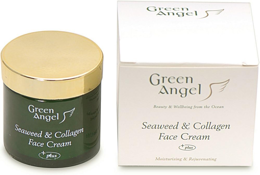 Green Angel Seaweed & Collagen Face Cream 50ml Amazon.co.uk Beauty