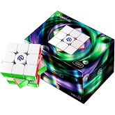GAN 17 MagDrive Speed Cube 3x3 for Cubers, Magnetic Drive Flagship | Celestial Magnetic-Dynamic System, Full-Angle Navigation, Omni-support Spherical Orbit, Stable &amp; Smooth for Competition