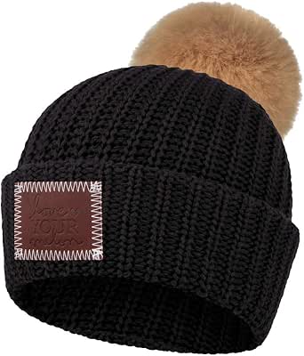 Pom Beanie, Winter Hats 
