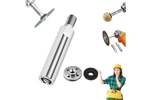RANDJ Angle Grinder Extension Rod, Upgrade M10 Thread Polishing Machine Adapter Lever, Angle Grinder Extension Shaft for 100 Type Angle Grinder/Polisher (1 PC)