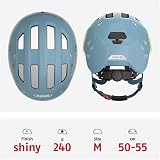 ABUS Smiley 3.0 Kids Helmet - Low Fit, Pigtail Space, Reflectors view 3