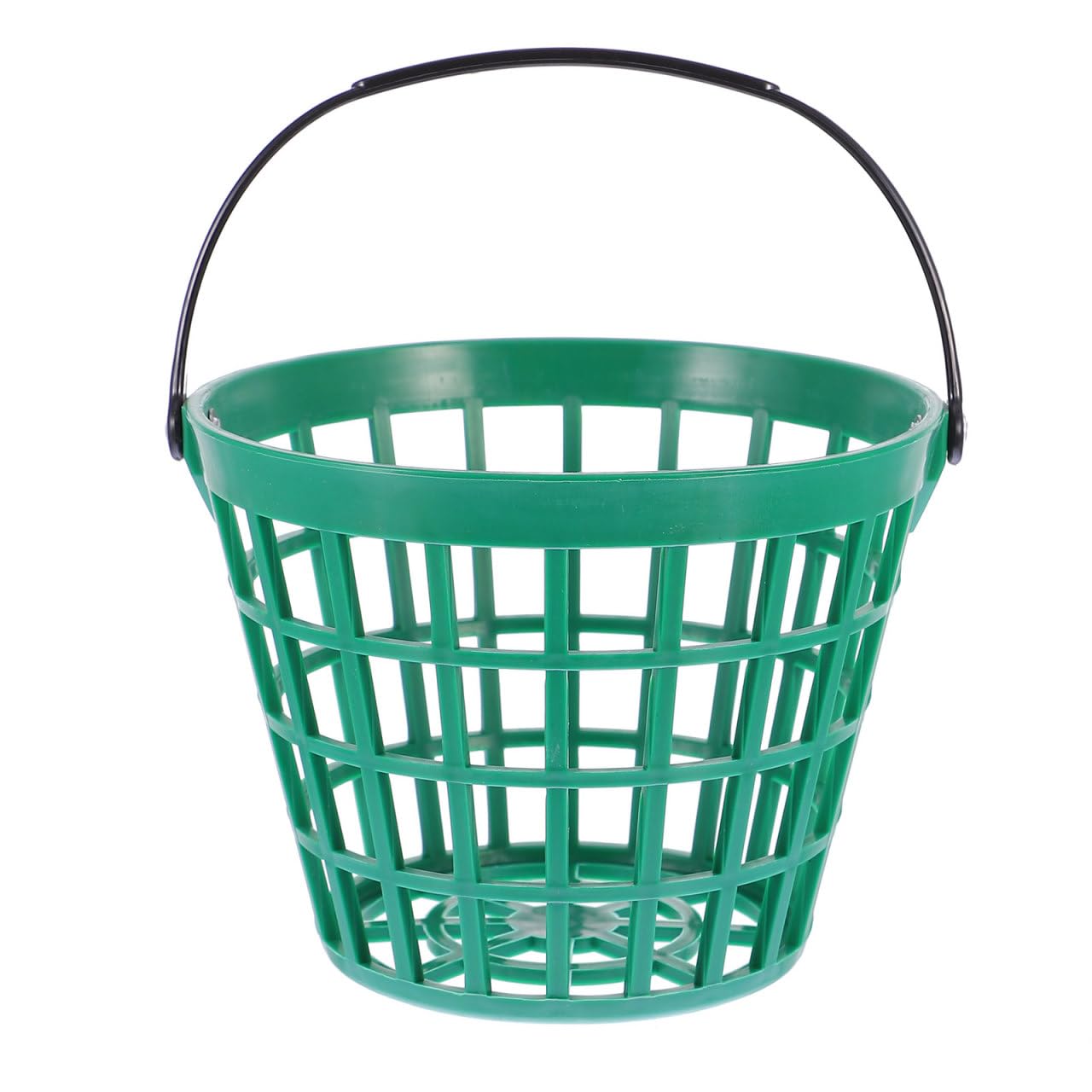 BESPORTBLE Golf Ball Retriever Golf Ball Collector Bucket Golf Plastic Golf Ball Basket, Golfball Container Ball Bucket Golf Ball Basket, Can Hold Balls Golf Ball Container Handle Ball Holder Contain